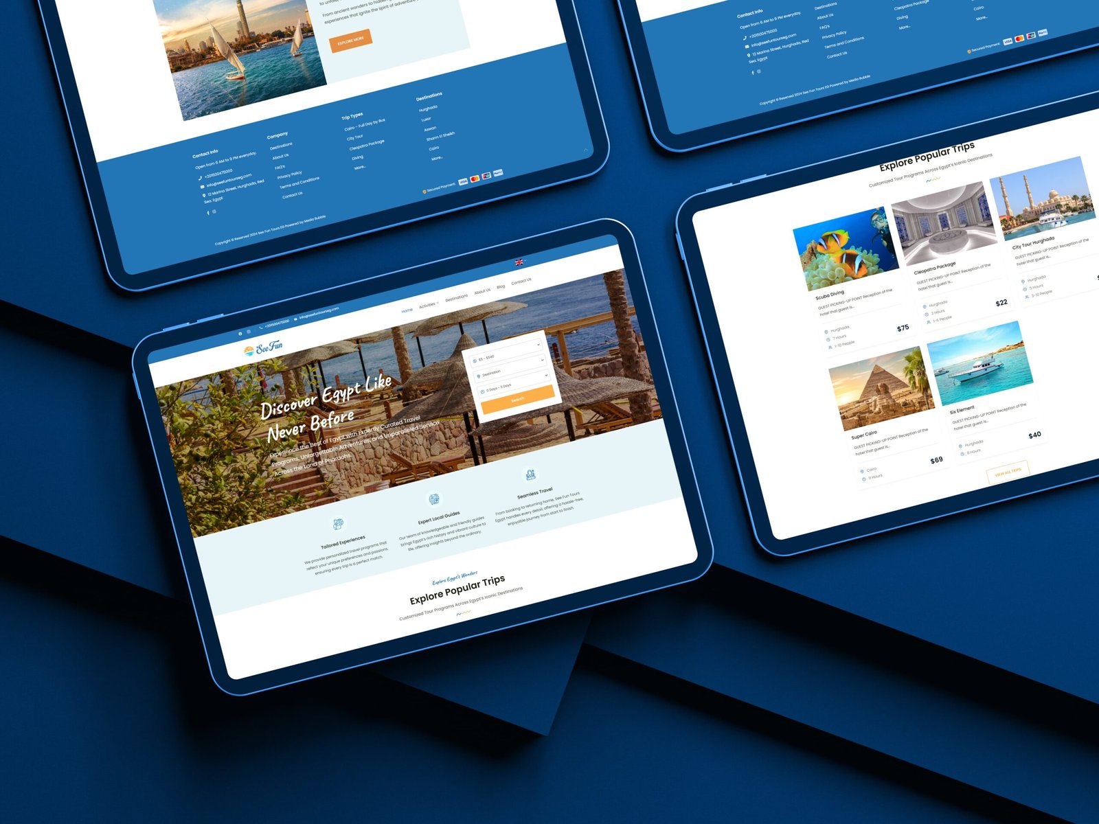 Free Premium Brand 3D Device Website Mockup6
